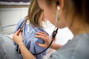 Photo: Dominic Bérubé. Simulation rendue possible grâce au programme de soins infirmiers du Cégep de Trois-Rivières.